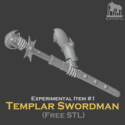 Templar Swordman pose (Experimental Item #1) (Ver.1 Update)