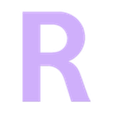R.STL 3D font "Keep Calm" | Police 3D