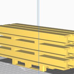 Palette.jpg 3D-Datei Palette Balken LKW 1/14 tamiya・Design für 3D-Drucker zum herunterladen