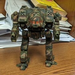 b396c983-670c-475a-bb3e-87312ef50188.jpg Free 3D file Articulated MWO Linebacker Mech・Template to download and 3D print