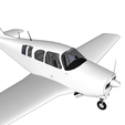 3.png Airplane Passenger Transport space Download Plane 3D model Vehicle Urban Car Wheels City Plane K