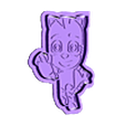 2 Catboy.stl COOKIES CUTTER / EMPORTE-PIÈCE / COOKIE CUTTERS OF HEROES IN PAJAMAS (PJ MASK)