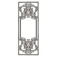 Wireframe-Low-Boiserie-Carved-Decoration-Panel-02-1.jpg Collection of Boiserie Decoration Panels