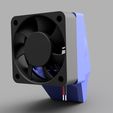 3ad5ebd1836796dd28f1cde048439325_display_large.jpg Archivo STL gratis Actualización del mini ducto de ventilador MonoPrice (40mm)・Modelo para descargar y imprimir en 3D