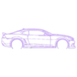 2015 chevrolet camaro z28.stl Wall Silhouette: Chevrolet Set
