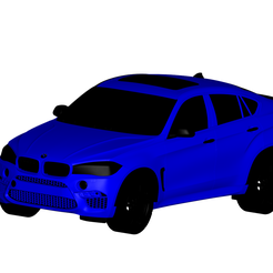 1.png 3D file BMW X6・3D printing template to download, car-