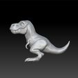 dia333.jpg toon Tyrannosaurus rex - dinosaur toon