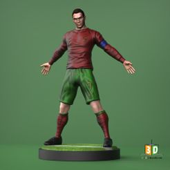 1.jpg Cristiano Ronaldo 3D Model by XYZ | 3D PRINTING | 3D MODEL