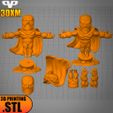 5.jpg Космический призрак Чиби STL для 3D печати 3DXM ЧибиSTL модель для 3D печати