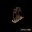 Right-Detail-Textured.jpg Free Miniature Terrain - Ruptured Vertical Mining Drill