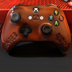 5.jpg Custom Designed Red Dead Redemption Xbox Controller Faceplate
