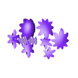 Emmetts_Parts.stl Free STL file Geared Heart, Motorized Edition, Version 2・3D printer design to download