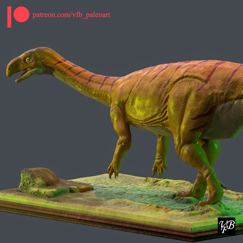 quadrato_artstation-copia.jpg STL file Plateosaurus egelhardti・3D printing idea to download, VFB_Paleoart
