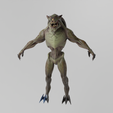 Alien0019.png Alien Creature Lowpoly Rigged