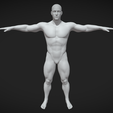 1.png Base du corps de l'homme T-Pose
