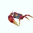 0_00012.jpg Crab - DOWNLOAD Crab 3d Model - animated for Blender-Fbx-Unity-Maya-Unreal-C4d-3ds Max - 3D Printing Crab Crab Crab - POKÉMON - DINOSAUR