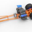 3.jpg Diecast Dragster à moteur avant avec 2 V8 Version 2 Echelle 1:25