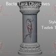 Bacta-Render-2-Twilek.jpg Archivo 3D Objetivos del tanque Bacta - Escala Legión・Diseño para descargar y imprimir en 3D