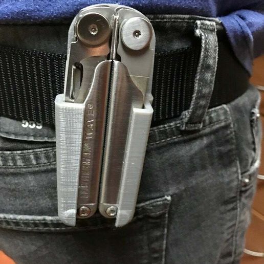 Leatherman Wave holster for 1.5 inch belt - 3D model önizlemesi