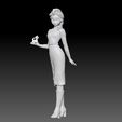 0.jpg ELSA BLUE DRESS MODEL FOR 3D PRINT FROZEN