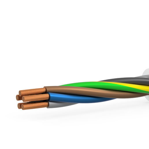 5-core cable design