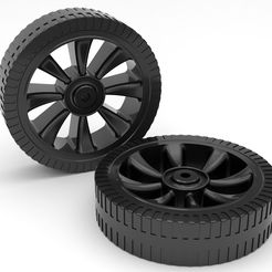 RUEDA.effectsResult.jpg STL file Trolley wheel・Model to download and 3D print