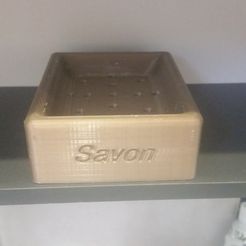 20171005_091919.jpg Free 3D file Porte Savon・3D printing model to download