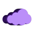 Cloud_LargeSize_TripleHeightBox.stl Fast-Print Geschenk-/Aufbewahrungsboxen - Die ultimative Kollektion (Vasenmodus)