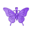 11fa3c77e159de30f96cad164da70671.stl B – "Butterfly Bloom Pendant"