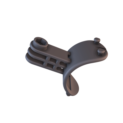 GoPro Universal Bike Front Mount - 3D Printable Camera Holder