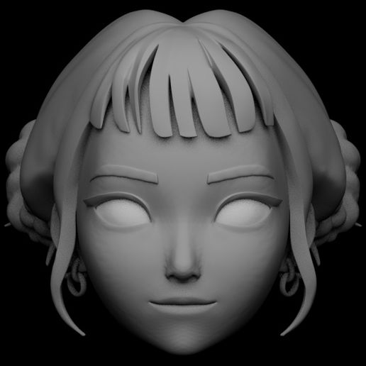 ZOEY HEAD SCULPT - 3D model önizlemesi