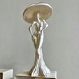 IMG_5627_PerfectlyClear.jpg "LADY MUSHROOM" FIGURINE