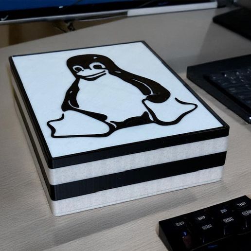 🐧 Linux Penguin Box・Free STL File for 3D printing・Cults