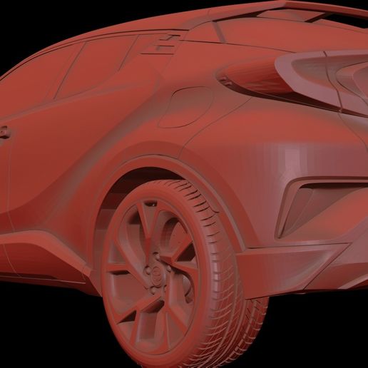 16.jpg TOYOTA C-HR 2017 3D MODEL FOR 3D PRINTING STL FILES