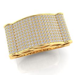 314_Rendder_CG-1_luxury-1_-White-Reflective_luxury-1_YellowGold_Luxury-2_Diamond.jpg STL file Men's Ring・3D printable model to download