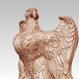 04.jpg Archivo STL Eagle sculpture 3D print model・Objeto imprimible en 3D para descargar