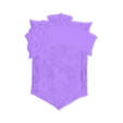 Blank Slytherin Crest.stl Slytherin House Crest