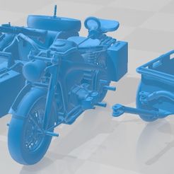 Zundapp-KS-750-1942-1.jpg 3D file Zundapp KS 750 1942 Printable Motorbike・3D printing idea to download