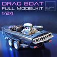 a2.jpg VINTAGE DRAG BOAT FULL MODELKIT 1-24TH
