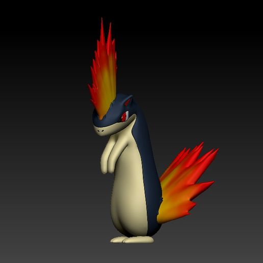 ZBrush-Document2.jpg pokemon cyndaquil evolution pack