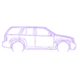trailblazer ss 2007.stl Wall Silhouette: Chevrolet Set