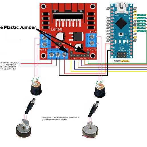 📳 Rumble Motor Kit Case for Electronics Arduino & L298N Simhub・ STL ...