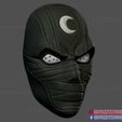 Moon_Knight_helmet_3d_print_model-09.jpg Moon Knight Mask - Marvel Comics Cosplay Helmet