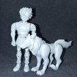 06.jpg SAINT SEIYA VINTAGE YOUNG ARIOTH FENRIR AND GING WOLVES ARTICULATED