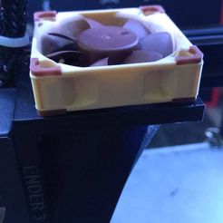conduit ventil.jpg Free STL file Fan duct Creality Ender 3 / CR10 for fan 40x40・3D print model to download