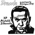 Horror-Silhouettes-P2-Dracula.jpg Halloween Horror Silhouette Dracula Frankenstein, Wolf Man Creature Black Lagoon