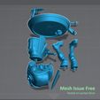 mesh-issue-free.jpg Green Orc Warrior