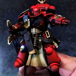 Champion de la compagnie Blood Angels