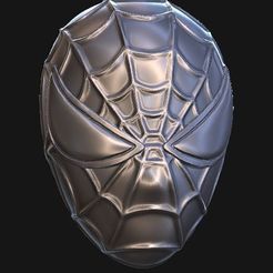 2.jpg Archivo STL Cara SpiderMan・Objeto imprimible en 3D para descargar