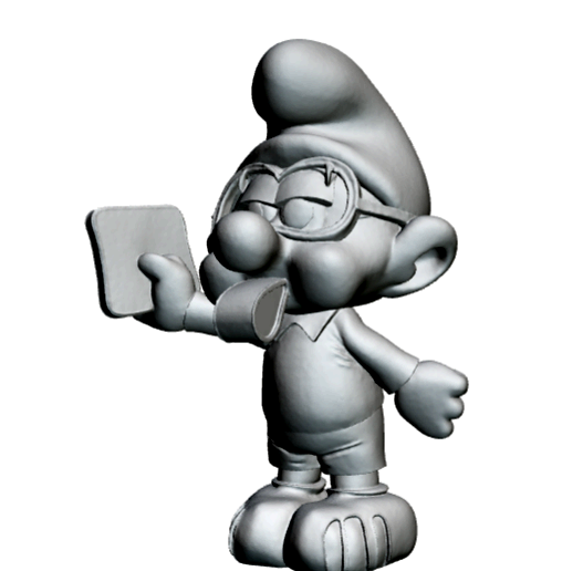 J53 Smurf 3D model